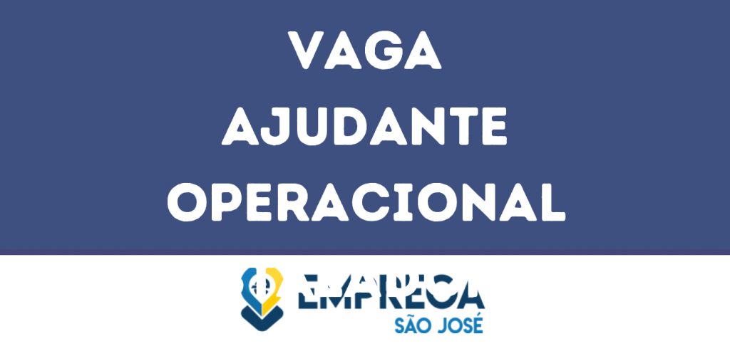 Ajudante Operacional Instalador De Refrigeração-São José Dos Campos - Sp 1 Ajudante Operacional Instalador De Refrigeração-São José Dos Campos - Sp 1