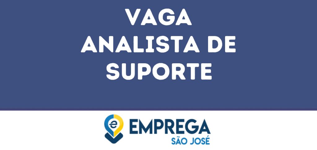Analista De Suporte-São José Dos Campos - Sp 1