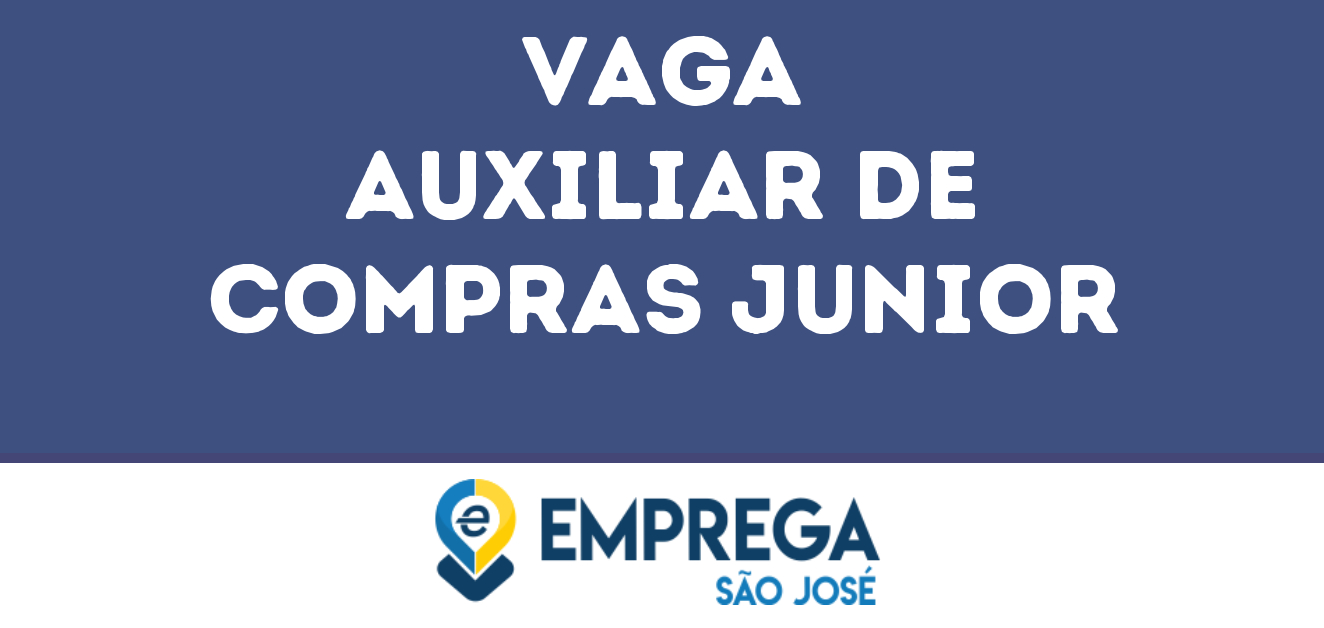 Auxiliar De Compras Junior-São José Dos Campos - Sp 45