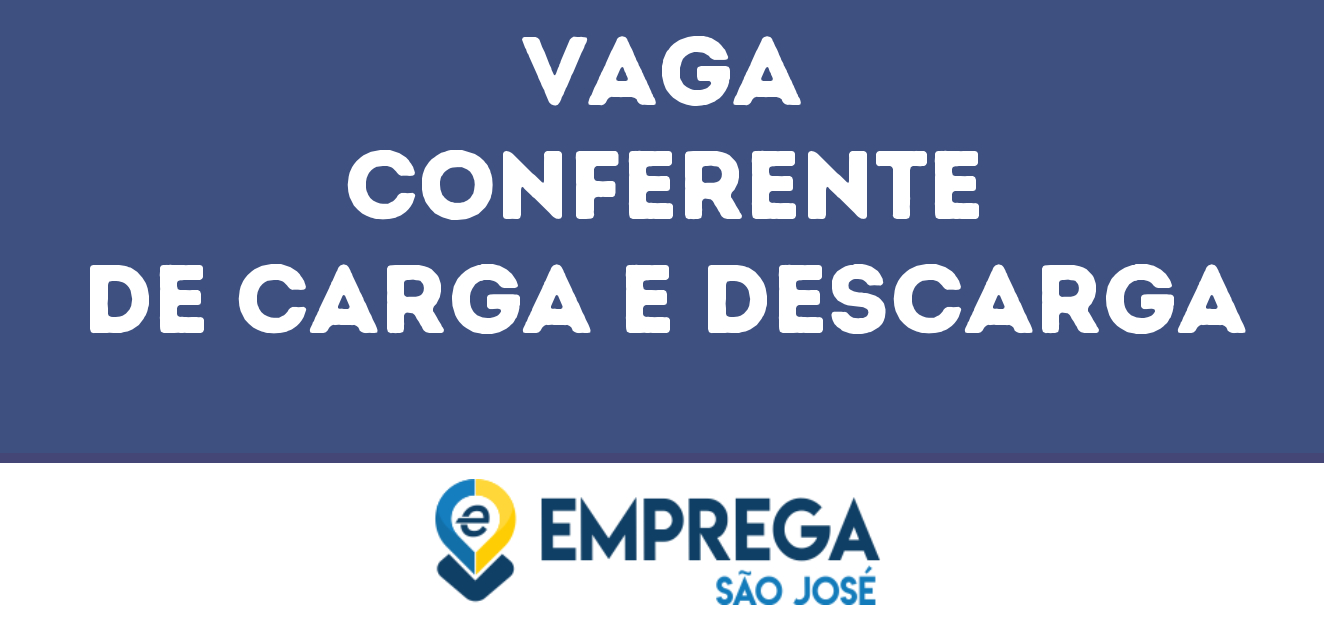 Conferente De Carga E Descarga-Guararema - Sp 129