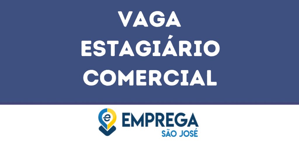 Estagiário Comercial-Jacarei - Sp 1