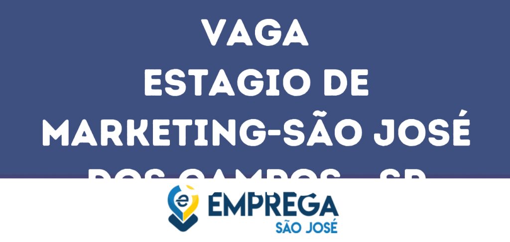 Estagio De Marketing-São José Dos Campos - Sp 1