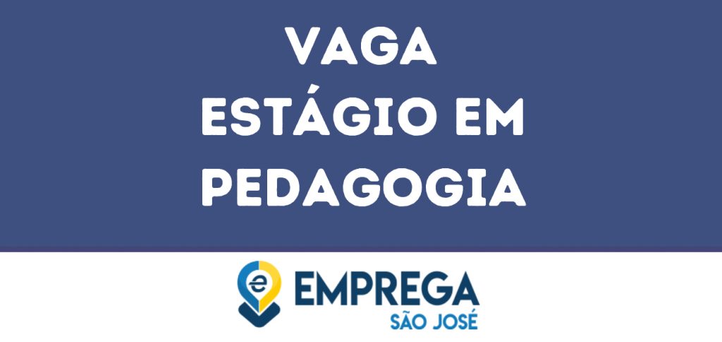 Estágio Em Pedagogia-São José Dos Campos - Sp 1