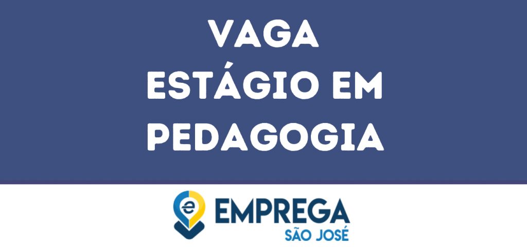 Estágio Em Pedagogia-São José Dos Campos - Sp 1