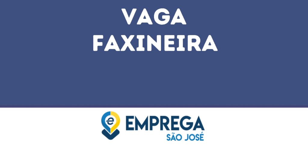 Faxineira-São José Dos Campos - Sp 1