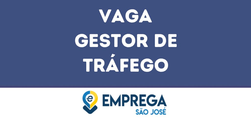 Gestor De Tráfego-São José Dos Campos - Sp 1