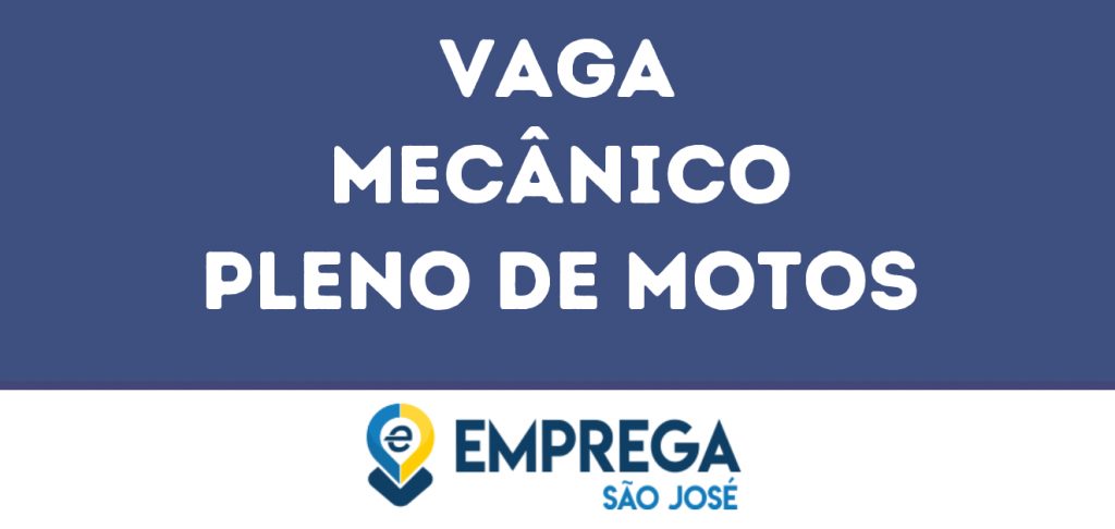 Mecânico Pleno De Motos-São José Dos Campos - Sp 1