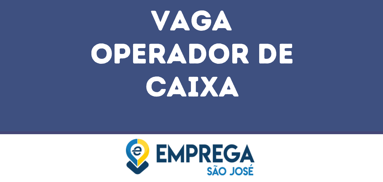 Operador De Caixa-São José Dos Campos - Sp 177
