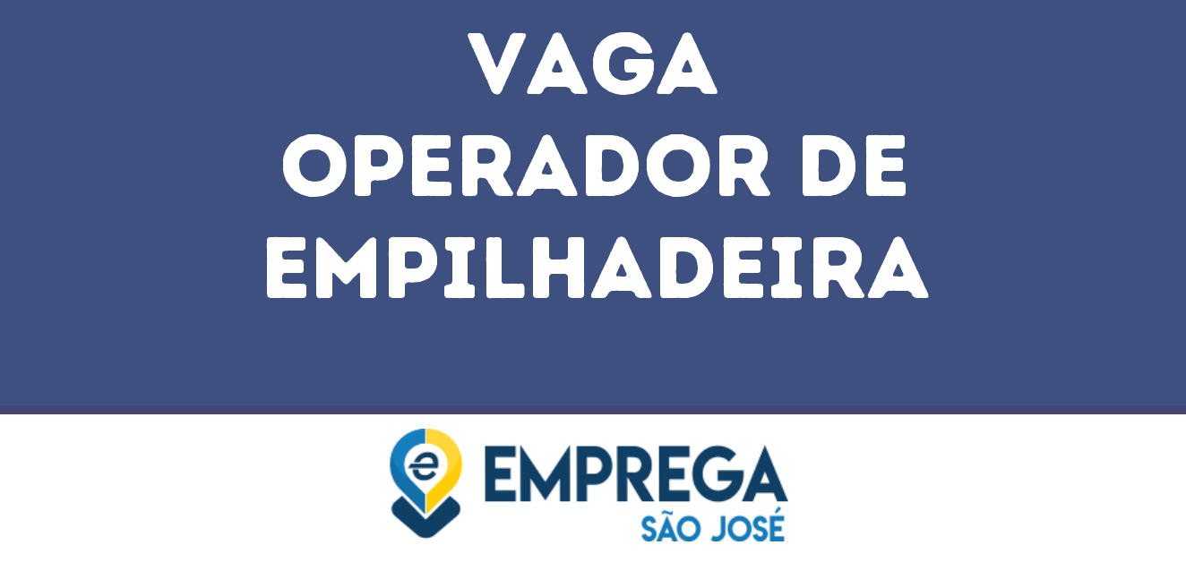 Operador De Empilhadeira-São José Dos Campos - Sp 109