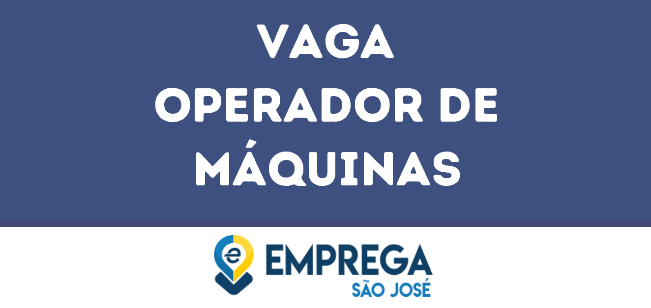 Operador De Máquinas-São José Dos Campos - Sp 153