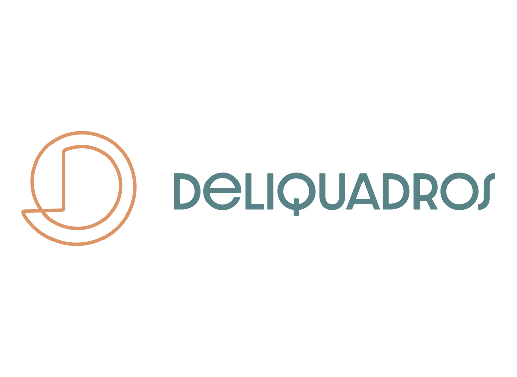 Logo Deliquadros Decorações