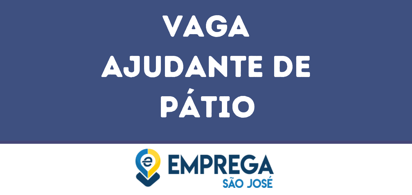 Ajudante De Pátio-São José Dos Campos - Sp 83