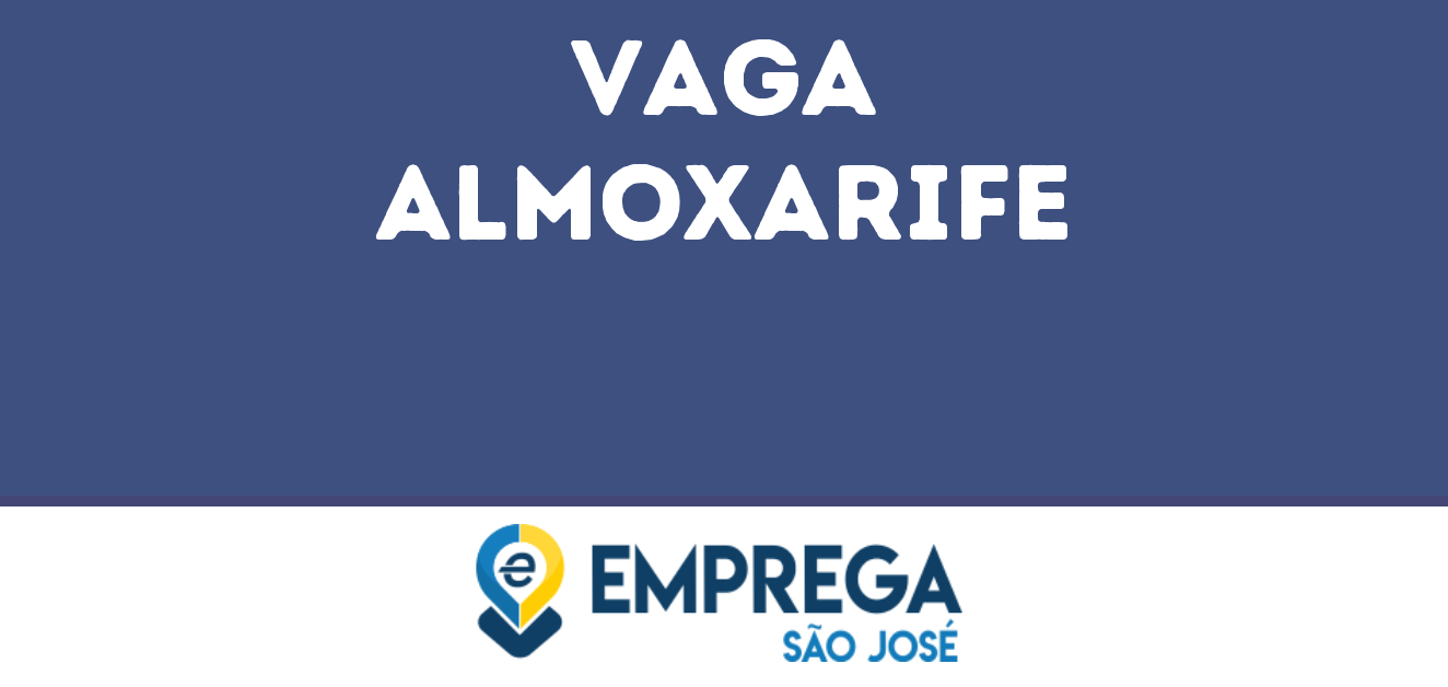 Almoxarife-São José Dos Campos - Sp 111