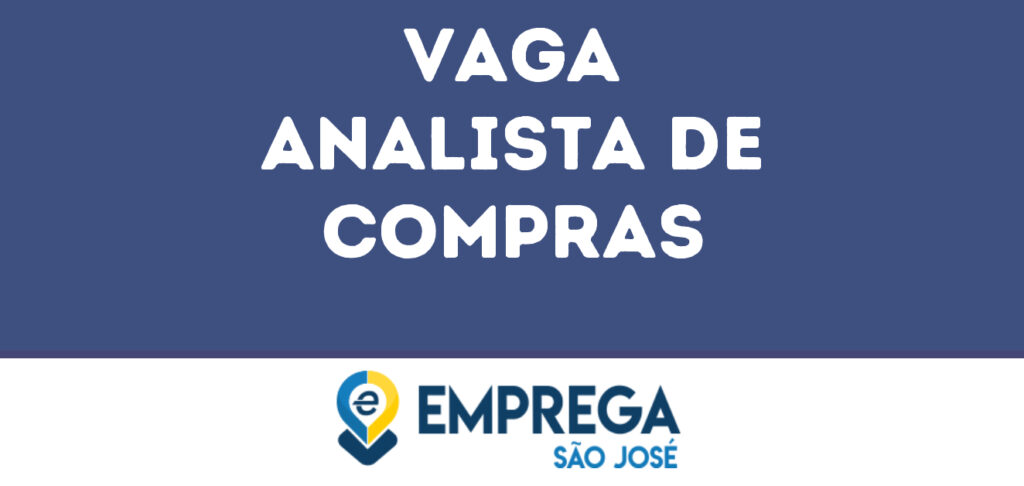 Analista De Compras-São José Dos Campos - Sp 1