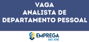 Analista De Departamento Pessoal-São José Dos Campos - Sp 1