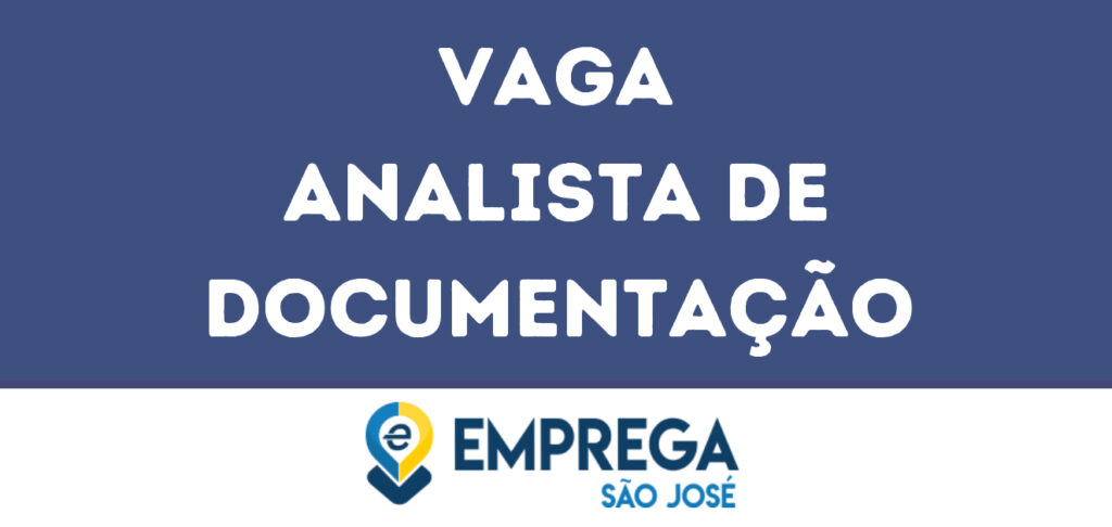 Analista De Documentação-São José Dos Campos - Sp 1