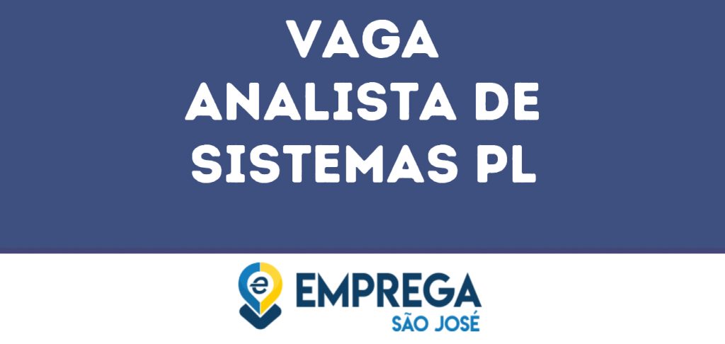 Analista De Sistemas Pl-Jacarei - Sp 1 Analista De Sistemas Pl-Jacarei - Sp 1