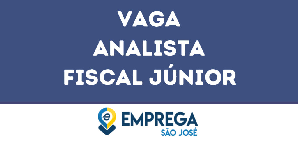Analista Fiscal Júnior-São José Dos Campos - Sp 1