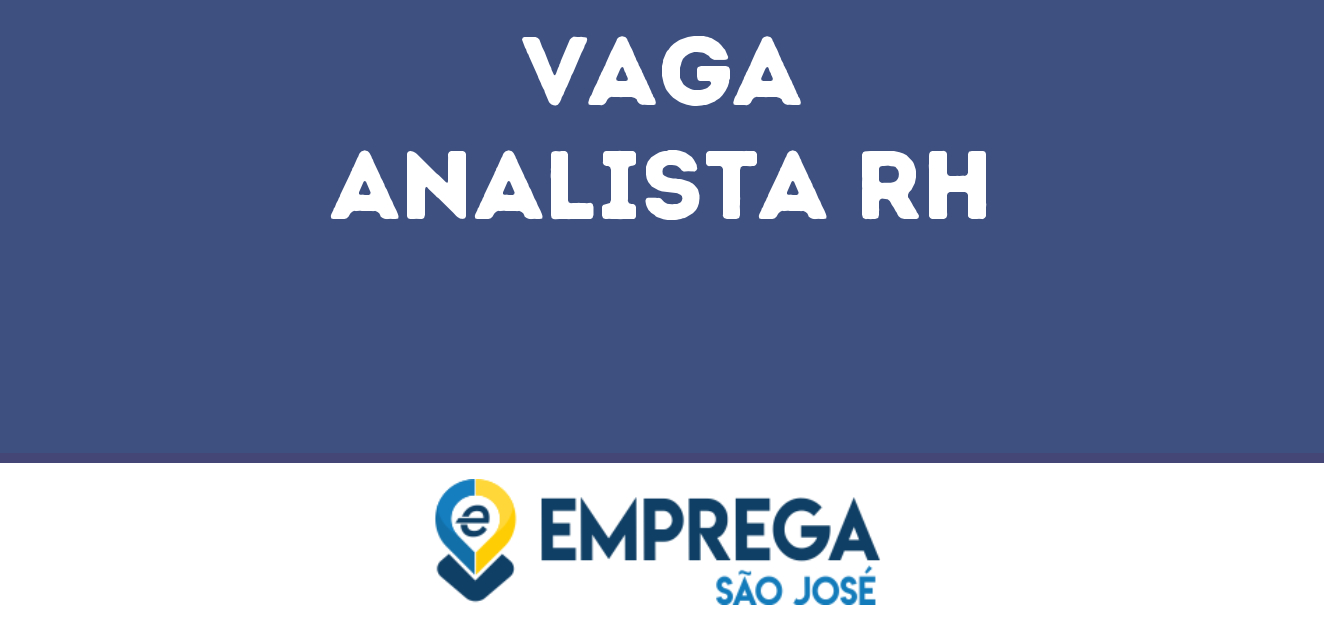 Analista Rh-São José Dos Campos - Sp 151