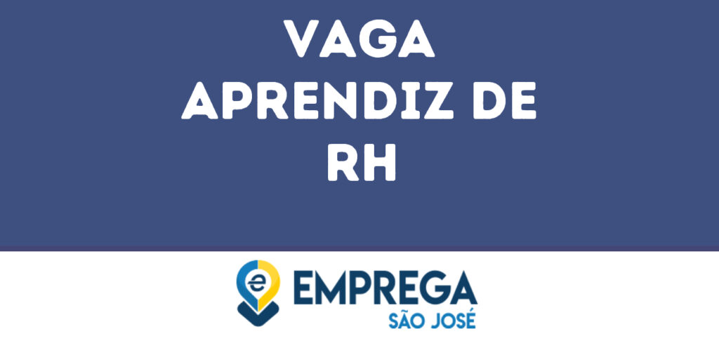 Aprendiz De Rh-São José Dos Campos - Sp 1