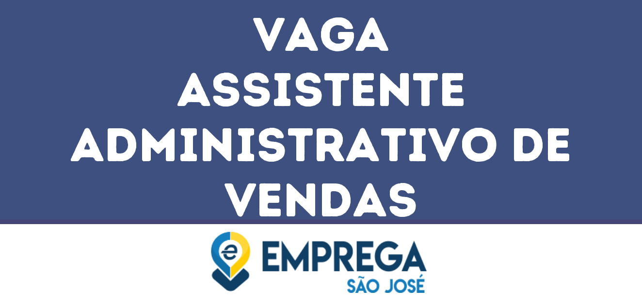 Assistente Administrativo De Vendas-São José Dos Campos - Sp 159