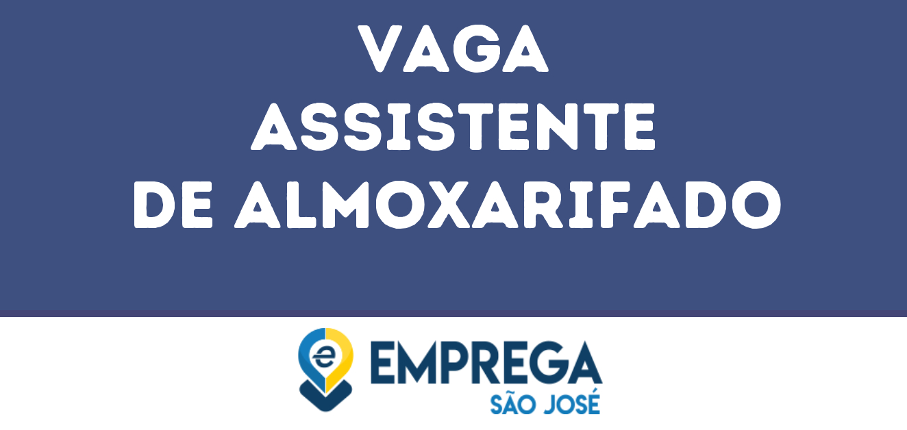 Assistente De Almoxarifado-Guararema - Sp 109