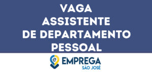 Assistente De Departamento Pessoal-São José Dos Campos - Sp 3