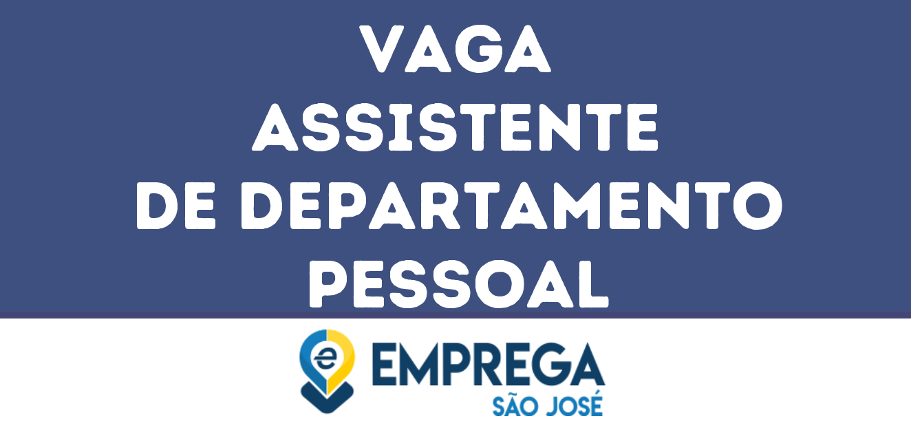 Assistente De Departamento Pessoal-São José Dos Campos - Sp 11