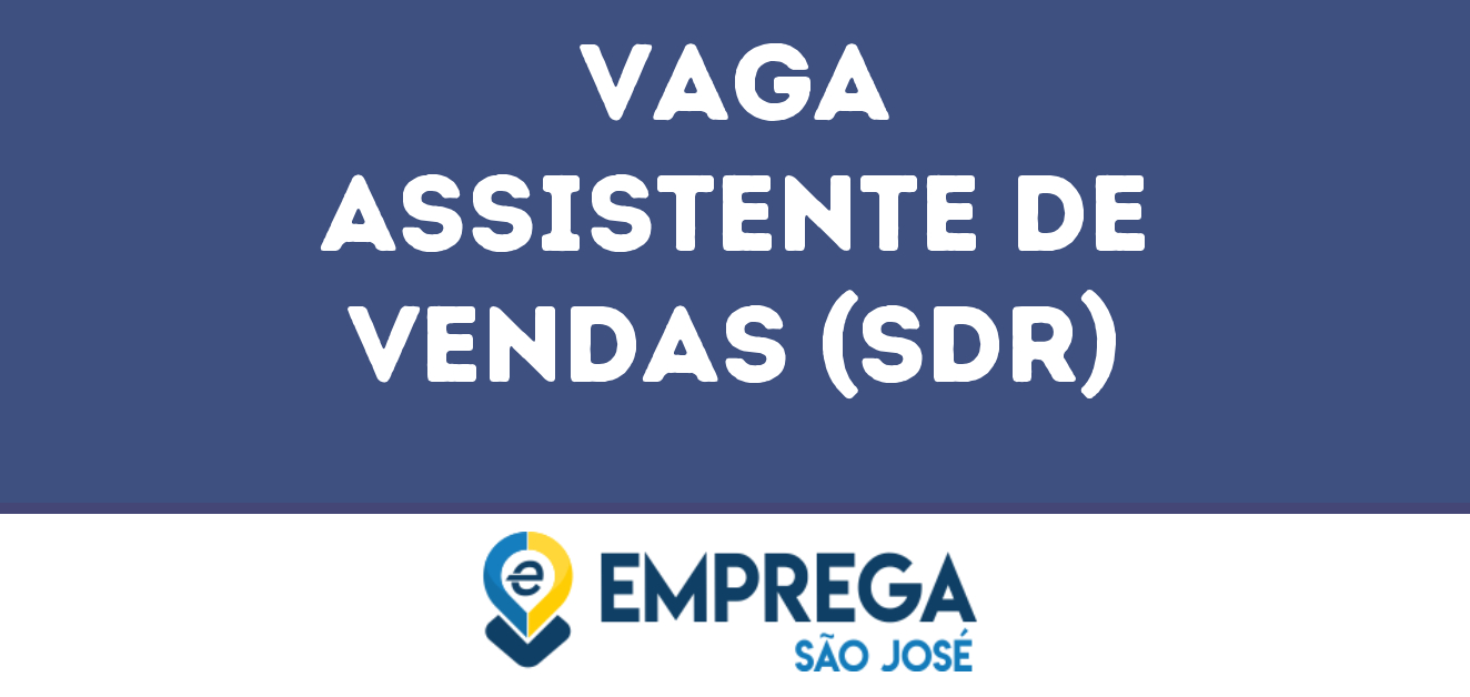 Assistente De Vendas (Sdr)-São José Dos Campos - Sp 321