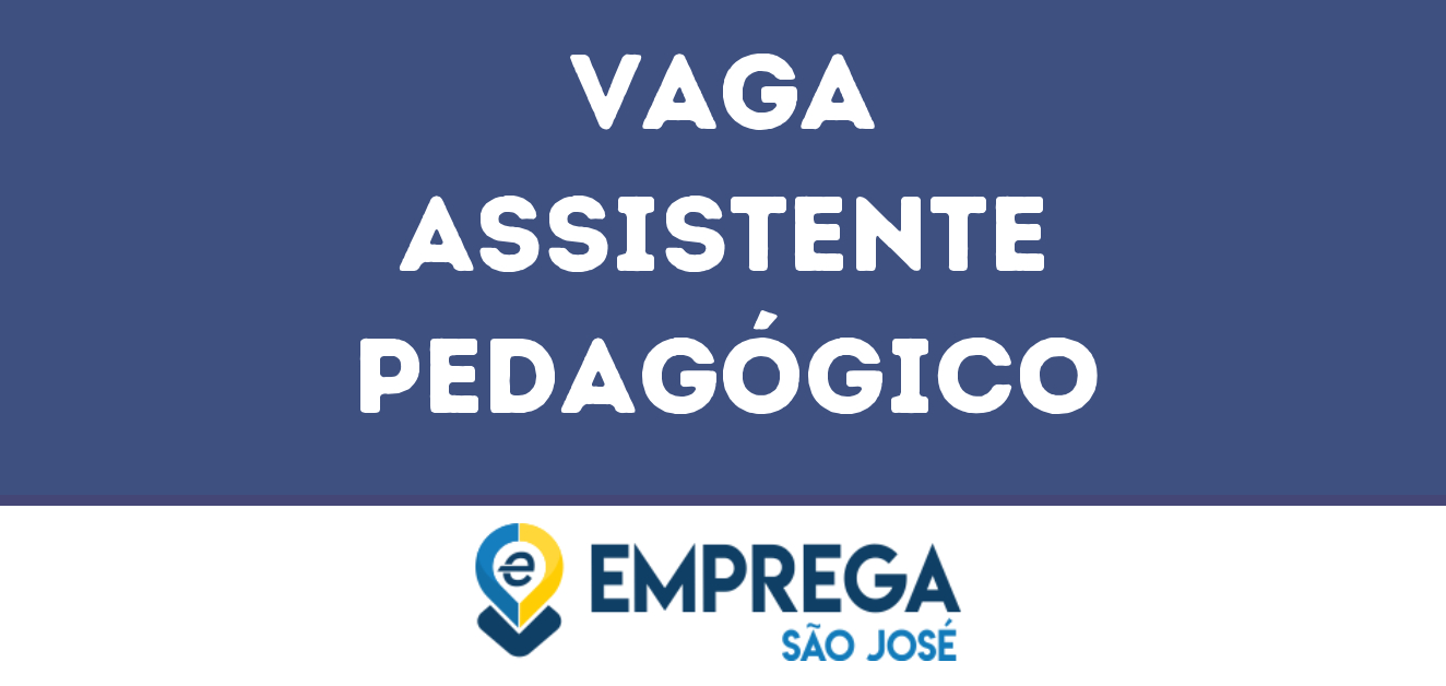 Assistente Pedagógico-São José Dos Campos - Sp 141