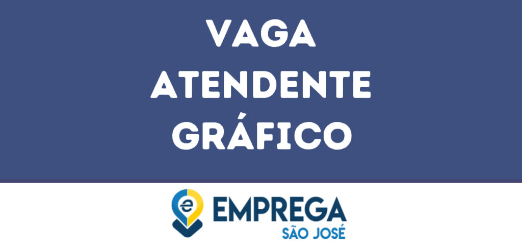 Atendente Gráfico-São José Dos Campos - Sp 1