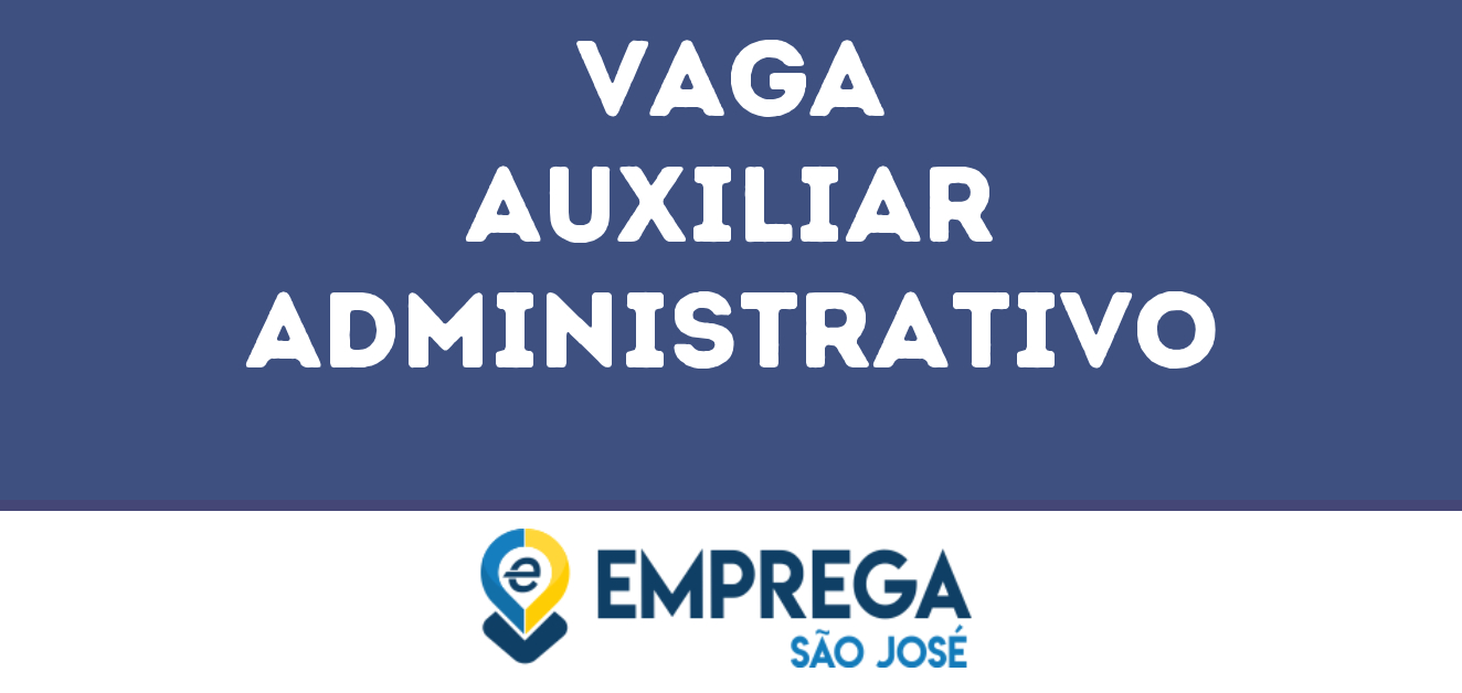 Auxiliar Administrativo-São José Dos Campos - Sp 153