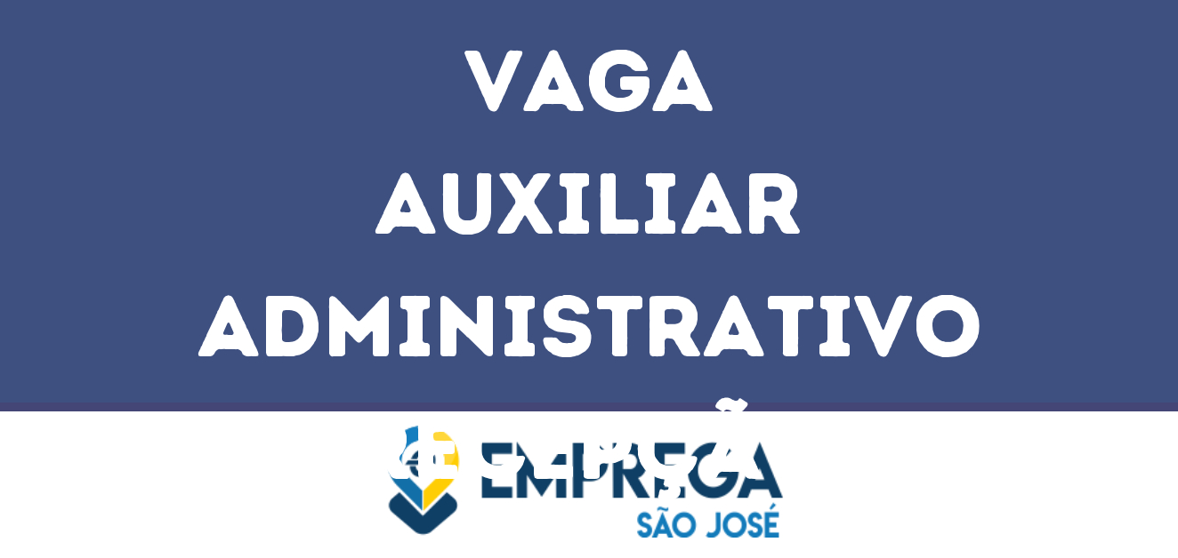Auxiliar Administrativo Recepção-São José Dos Campos - Sp 285