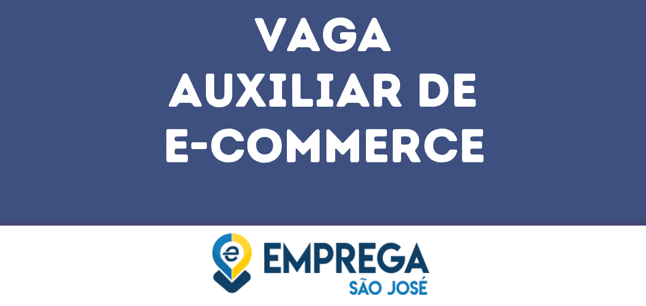 Auxiliar De E-Commerce-São José Dos Campos - Sp 59