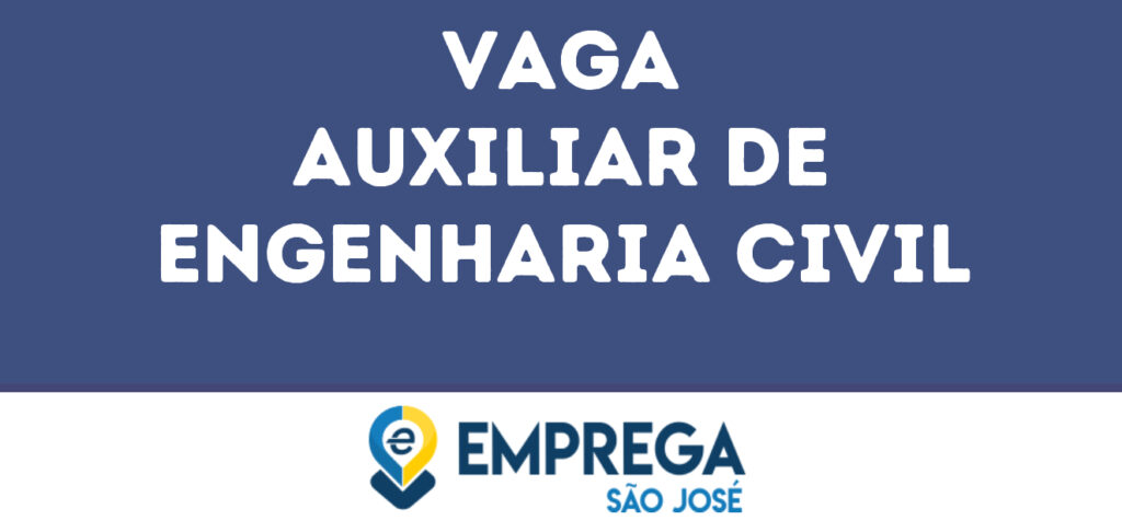 Auxiliar De Engenharia Civil-São José Dos Campos - Sp 1