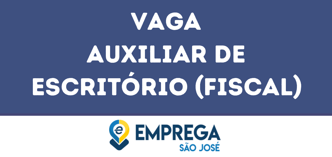Auxiliar De Escritório (Fiscal)-São José Dos Campos - Sp 13