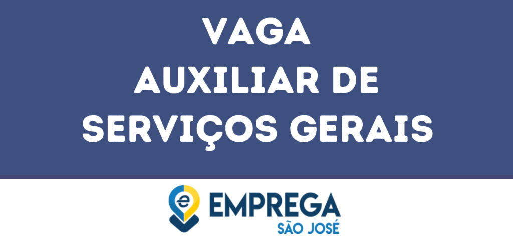 Auxiliar De Serviços Gerais-Caçapava - Sp 1 Auxiliar De Serviços Gerais-Caçapava - Sp 1