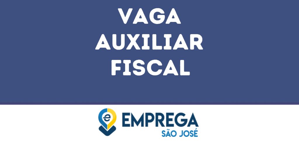 Auxiliar Fiscal-São José Dos Campos - Sp 1