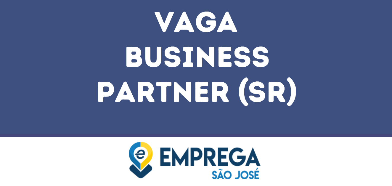 Business Partner (Sr)-São José Dos Campos - Sp 65