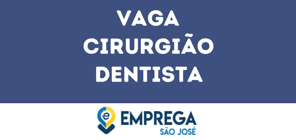 Cirurgião Dentista-São José Dos Campos - Sp 1