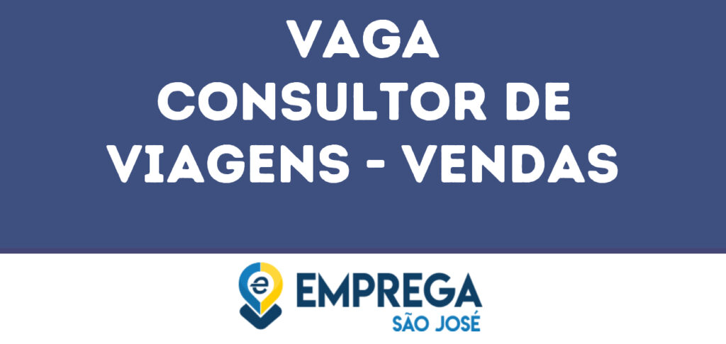 Consultor De Viagens - Vendas-São José Dos Campos - Sp 1