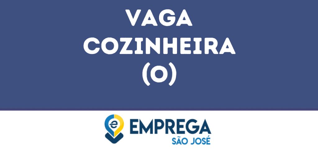 Cozinheira (O) -Jacarei - Sp 1