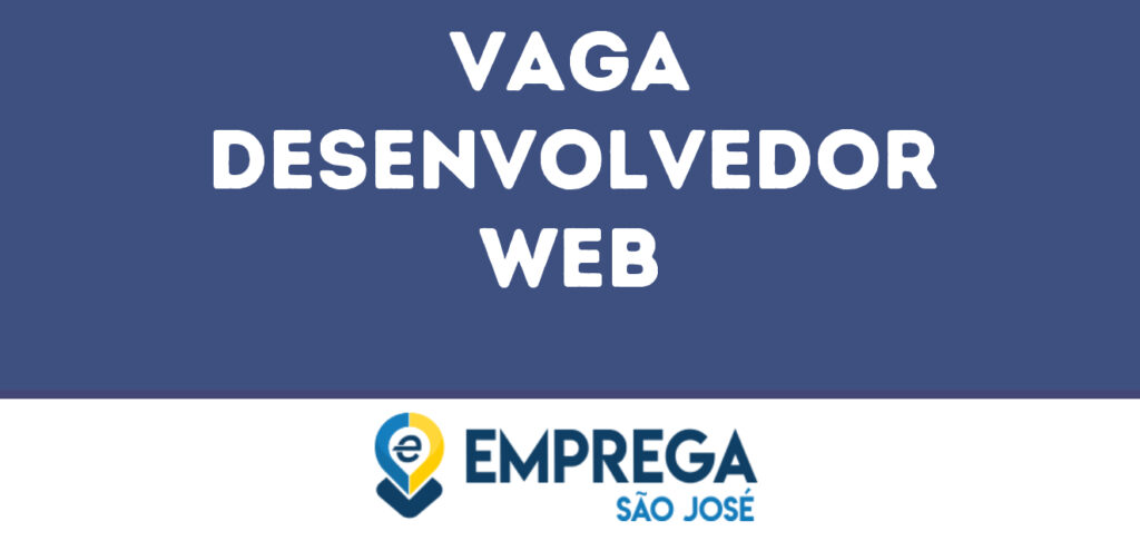 Desenvolvedor Web-São José Dos Campos - Sp 1