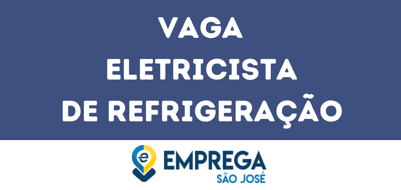 Eletricista De Refrigeração-São José Dos Campos - Sp 167