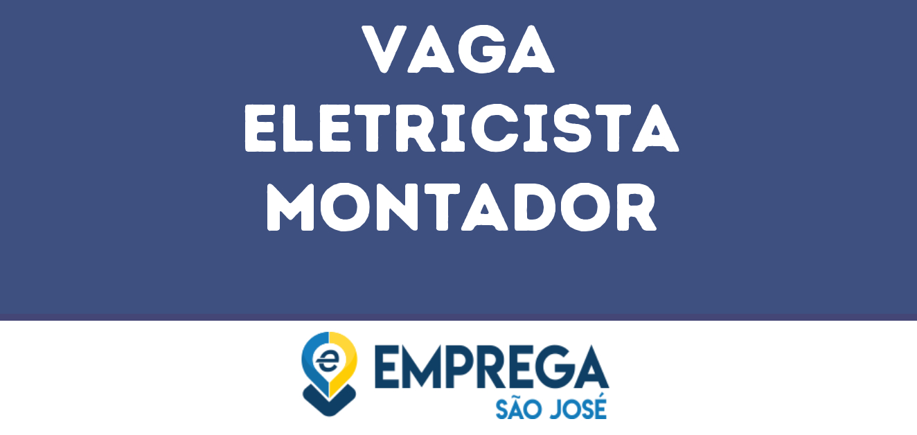 Eletricista Montador-São José Dos Campos - Sp 67