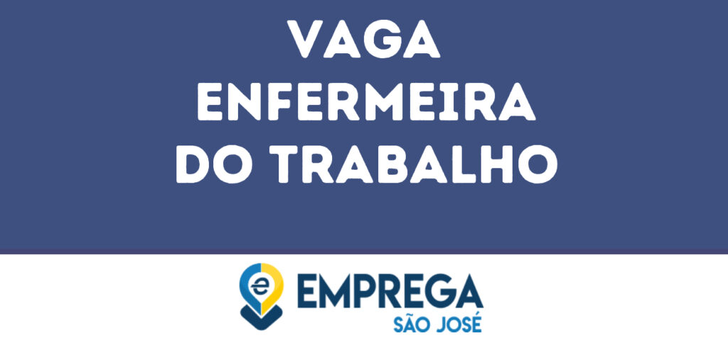 Enfermeira Do Trabalho-São José Dos Campos - Sp 1