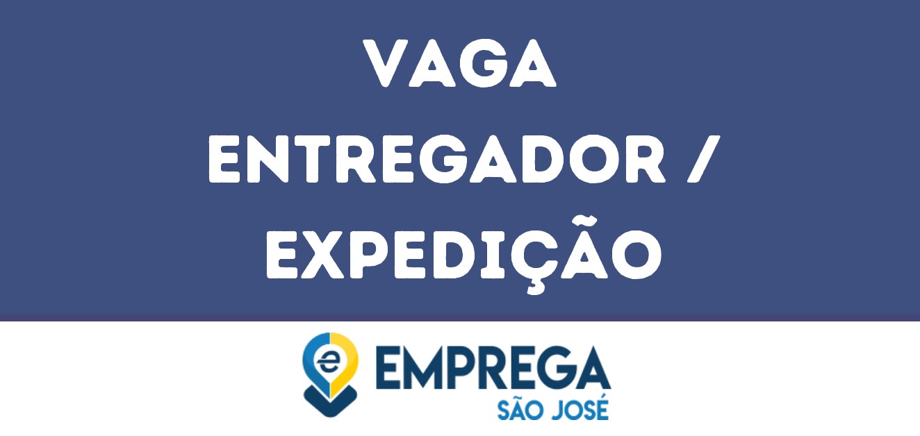Entregador / Expedição-São José Dos Campos - Sp 39
