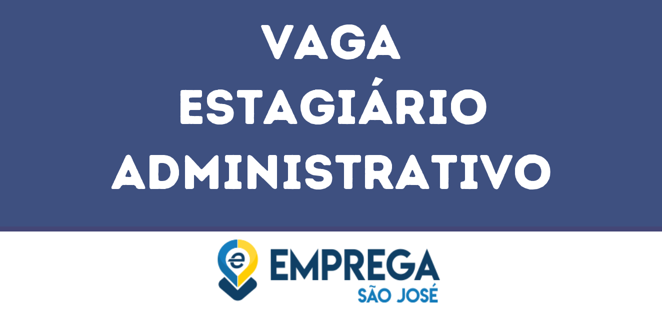Estagiário Administrativo-São José Dos Campos - Sp 59
