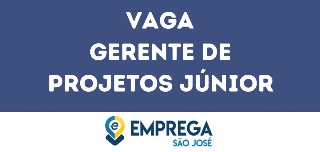 Gerente De Projetos Júnior-São José Dos Campos - Sp 1
