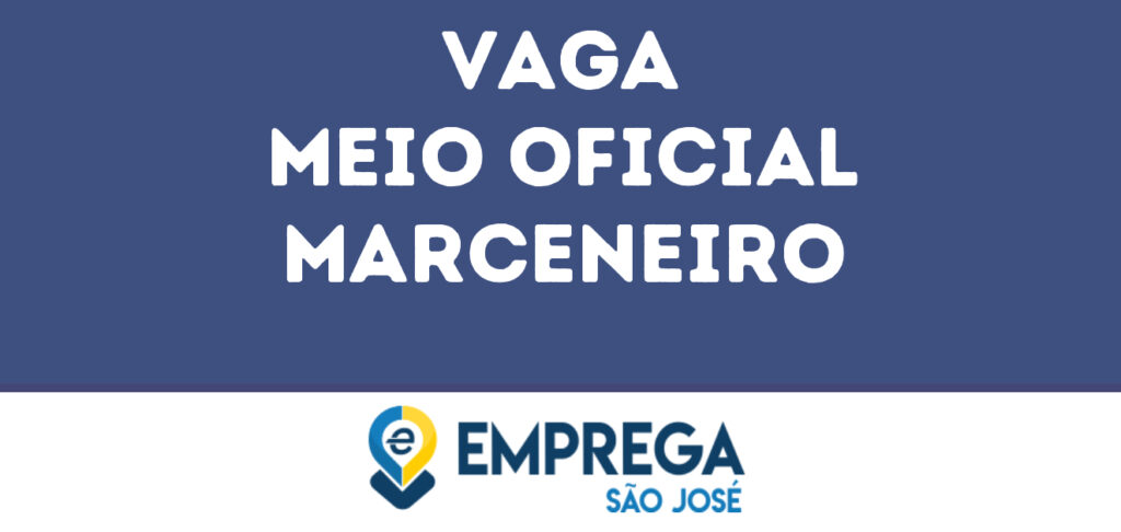 Meio Oficial Marceneiro-Jacarei - Sp 1